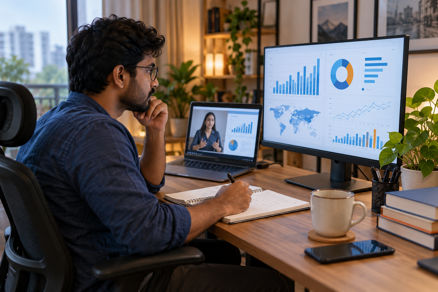 Indian professional switching to a data analytics career