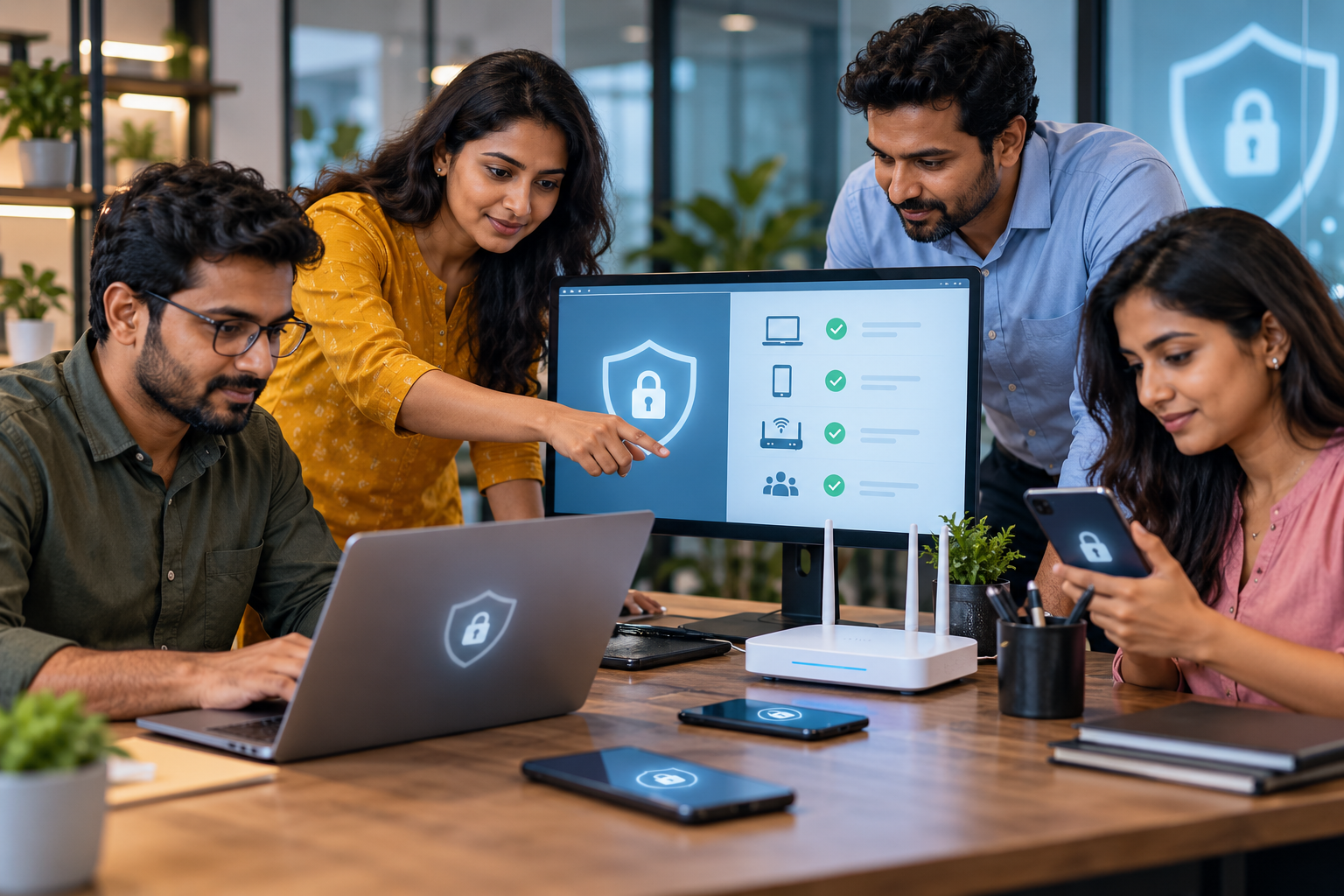 Cybersecurity controls for an Indian small business