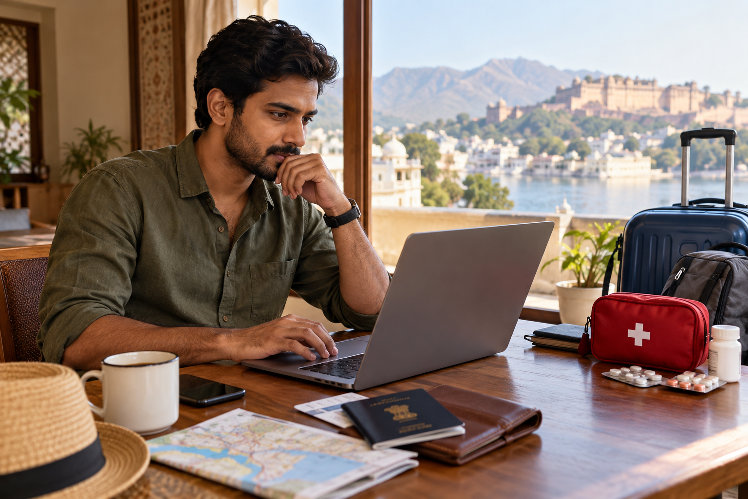 International travel insurance planning from India