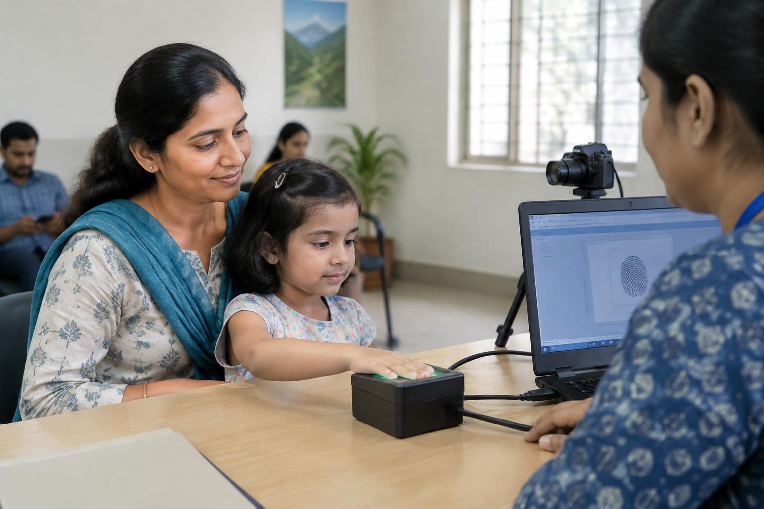 Aadhar Card India: Updating Children's Biometric Details Guide
