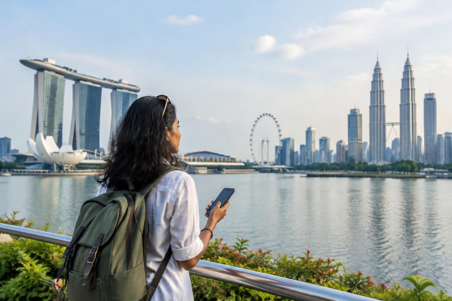 Singapore Malaysia eSIM: Coverage for a Two-Country Trip