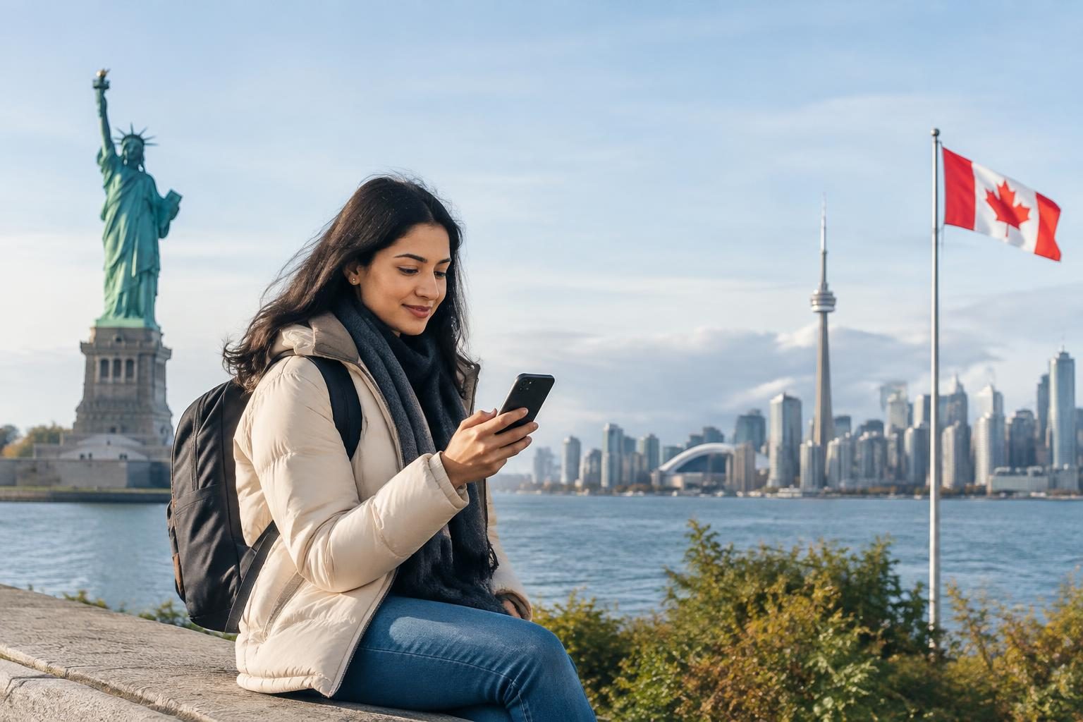USA and Canada eSIM: Choosing One Plan for Both Countries