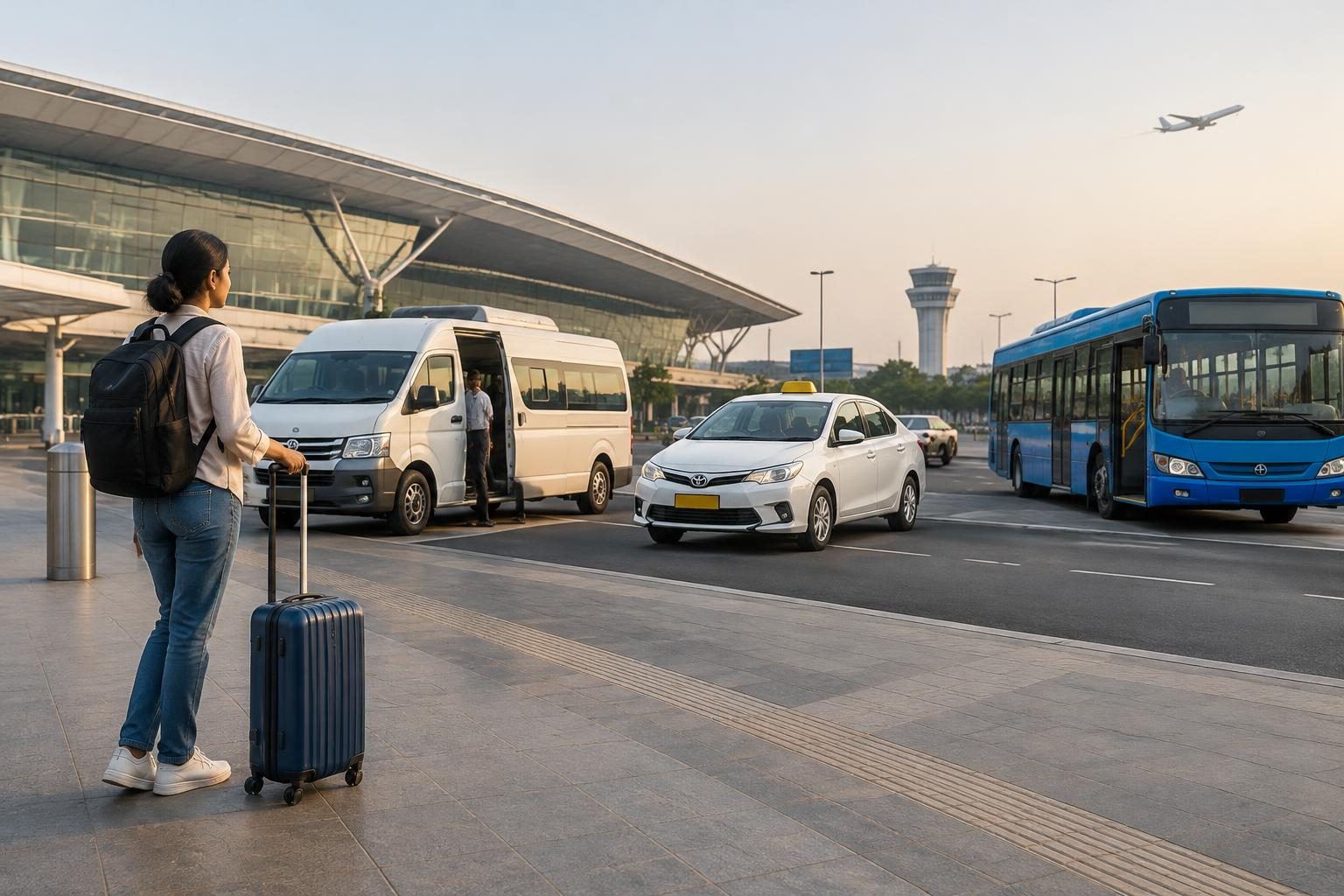 Airport Transfer vs Taxi vs Public Transport: Comparing Total Trip Costs