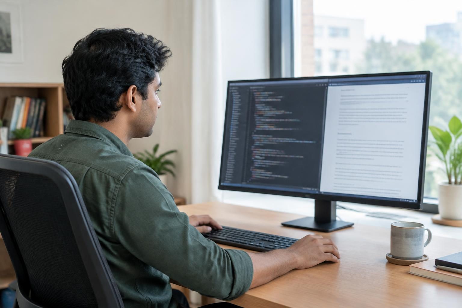 Monitor for Coding and Reading: Text Clarity, Size and Resolution