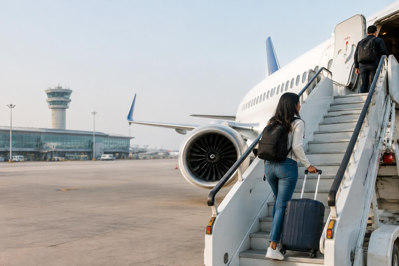 First International Flight From India: Airport Steps Explained