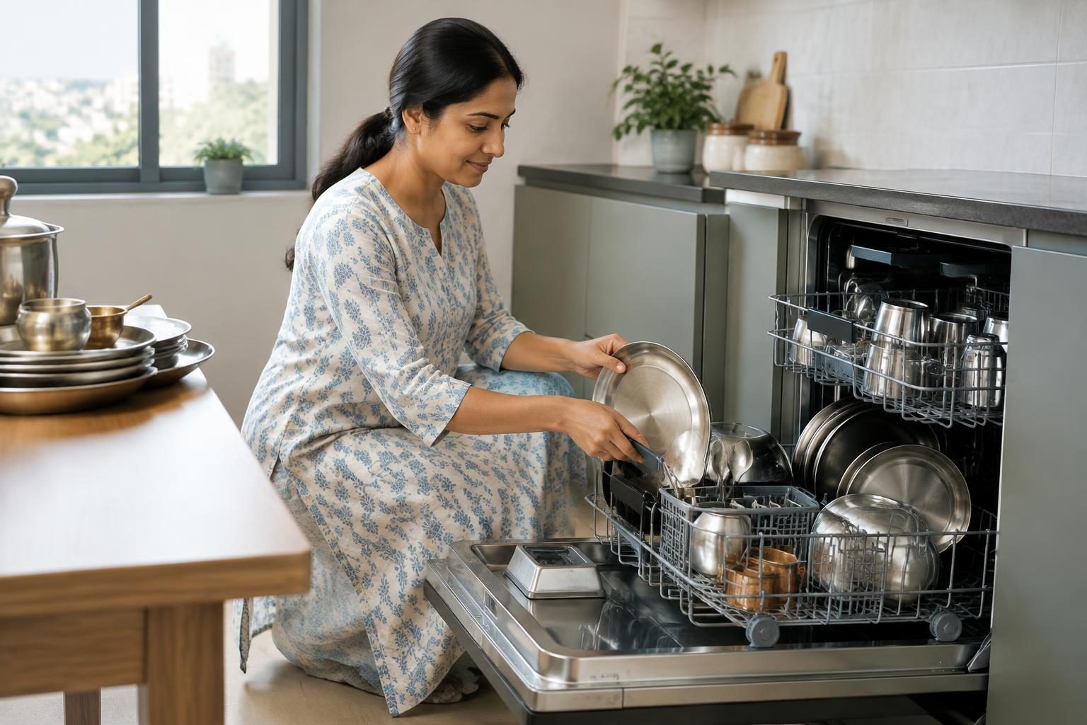 Dishwasher for Indian Utensils: Loading, Capacity and Cleaning Limits