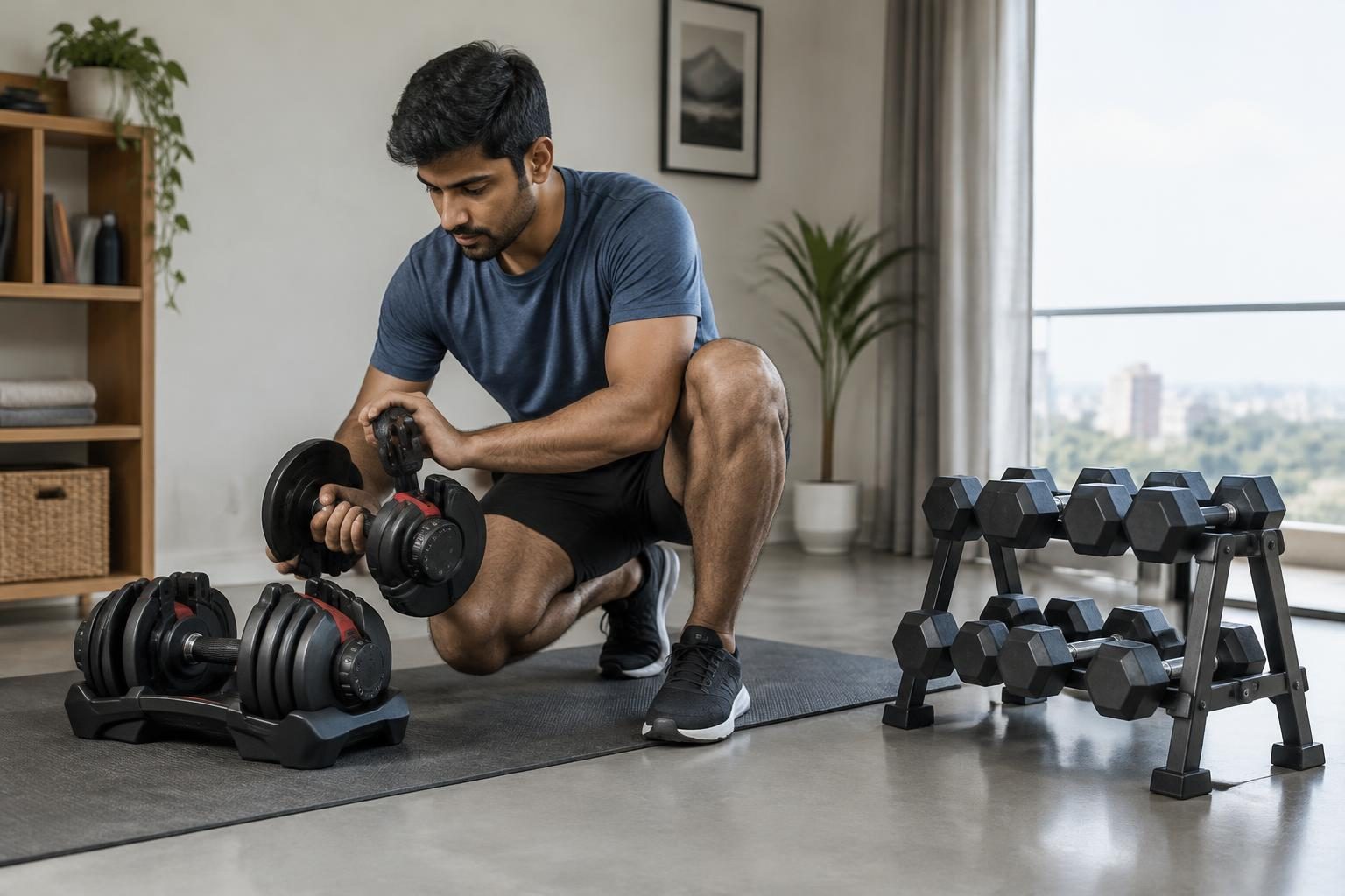 Adjustable Dumbbells vs Fixed Dumbbells: Cost and Storage