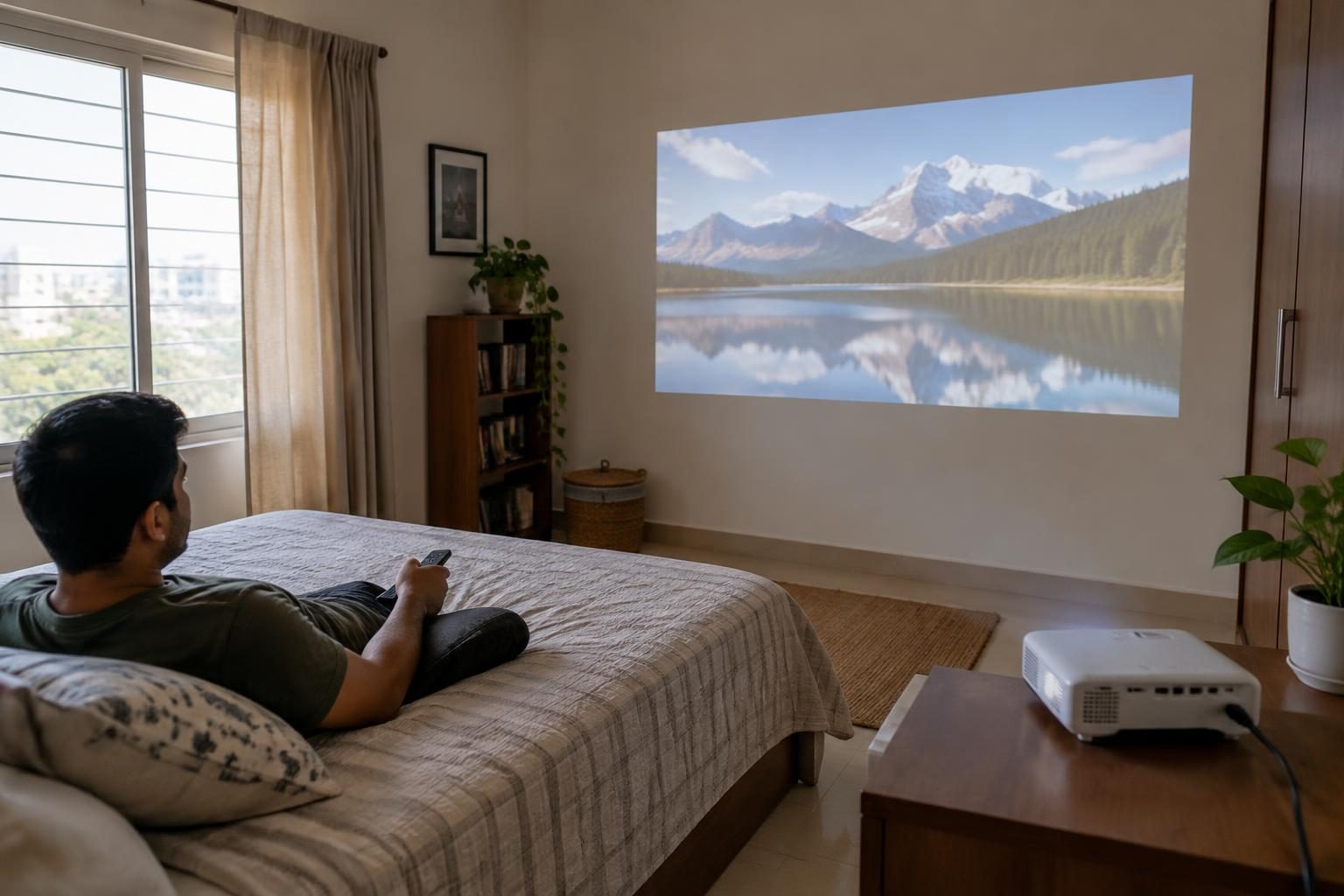 Budget Projector for a Small Bedroom: Brightness and Placement