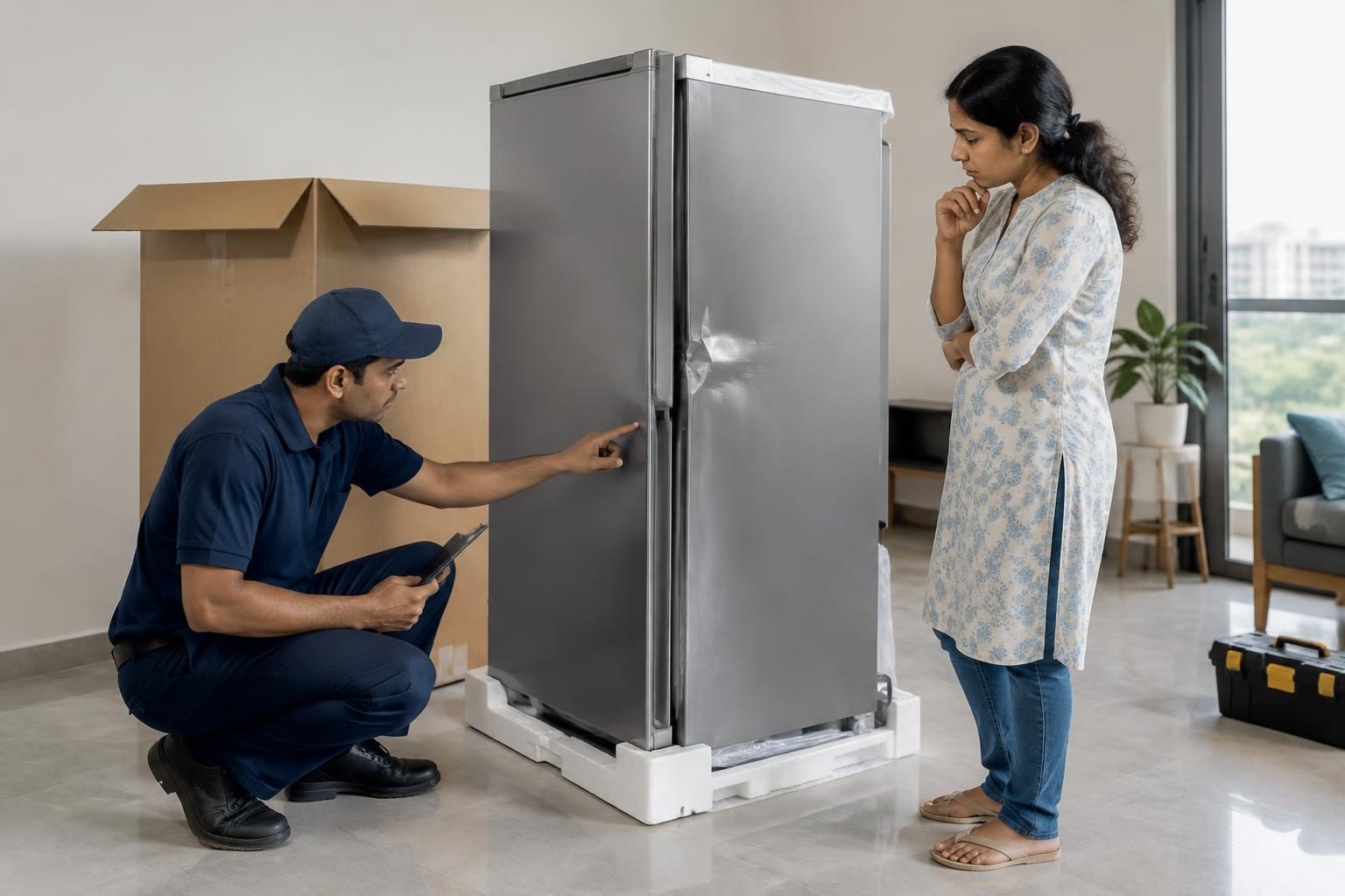 Damaged Appliance Delivered: Inspection, Installation and Return Steps