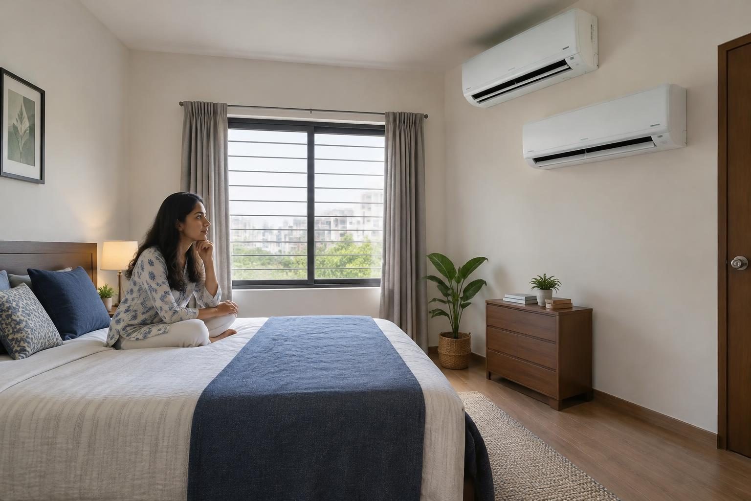 1 Ton vs 1.5 Ton AC for a Small Bedroom: Sizing Factors