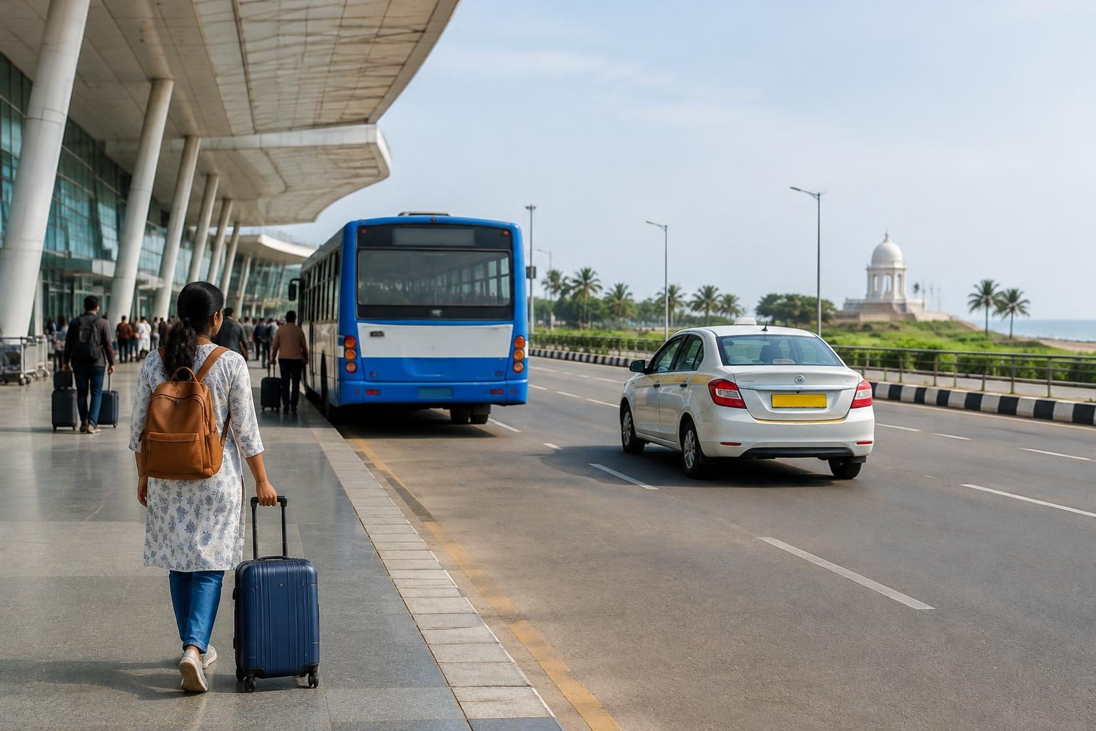 Chennai Airport to Pondicherry: Public Transport and Taxi Options