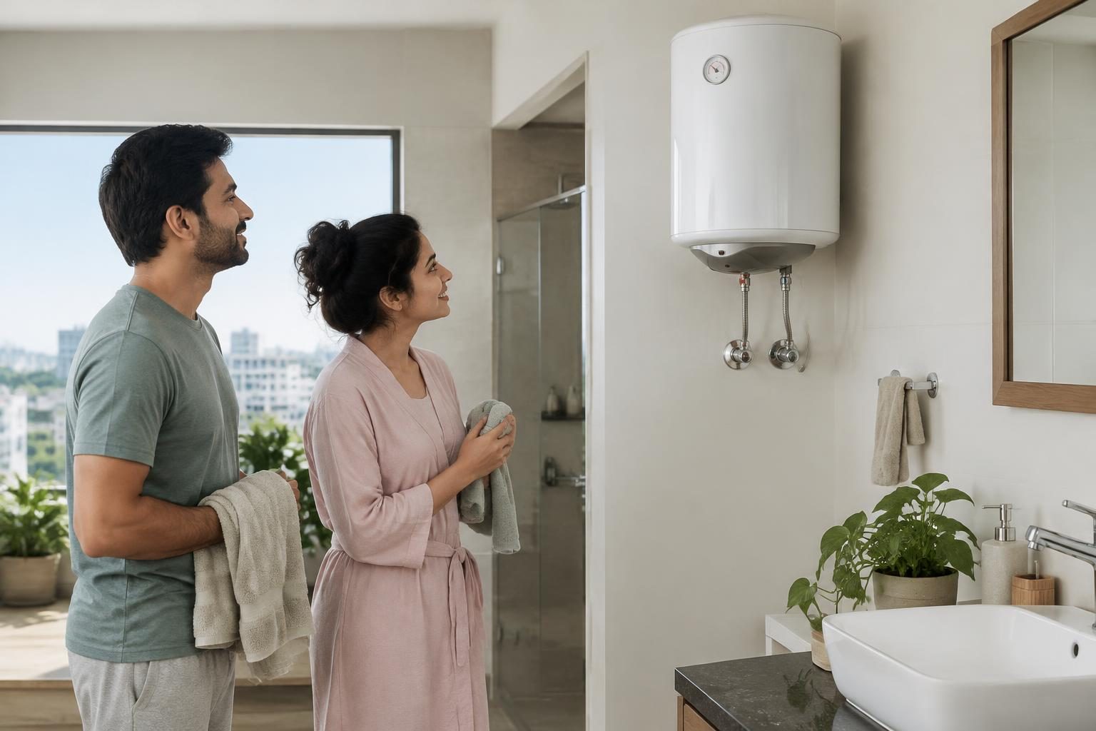 Geyser Size for Two People: Storage Capacity and Usage Patterns