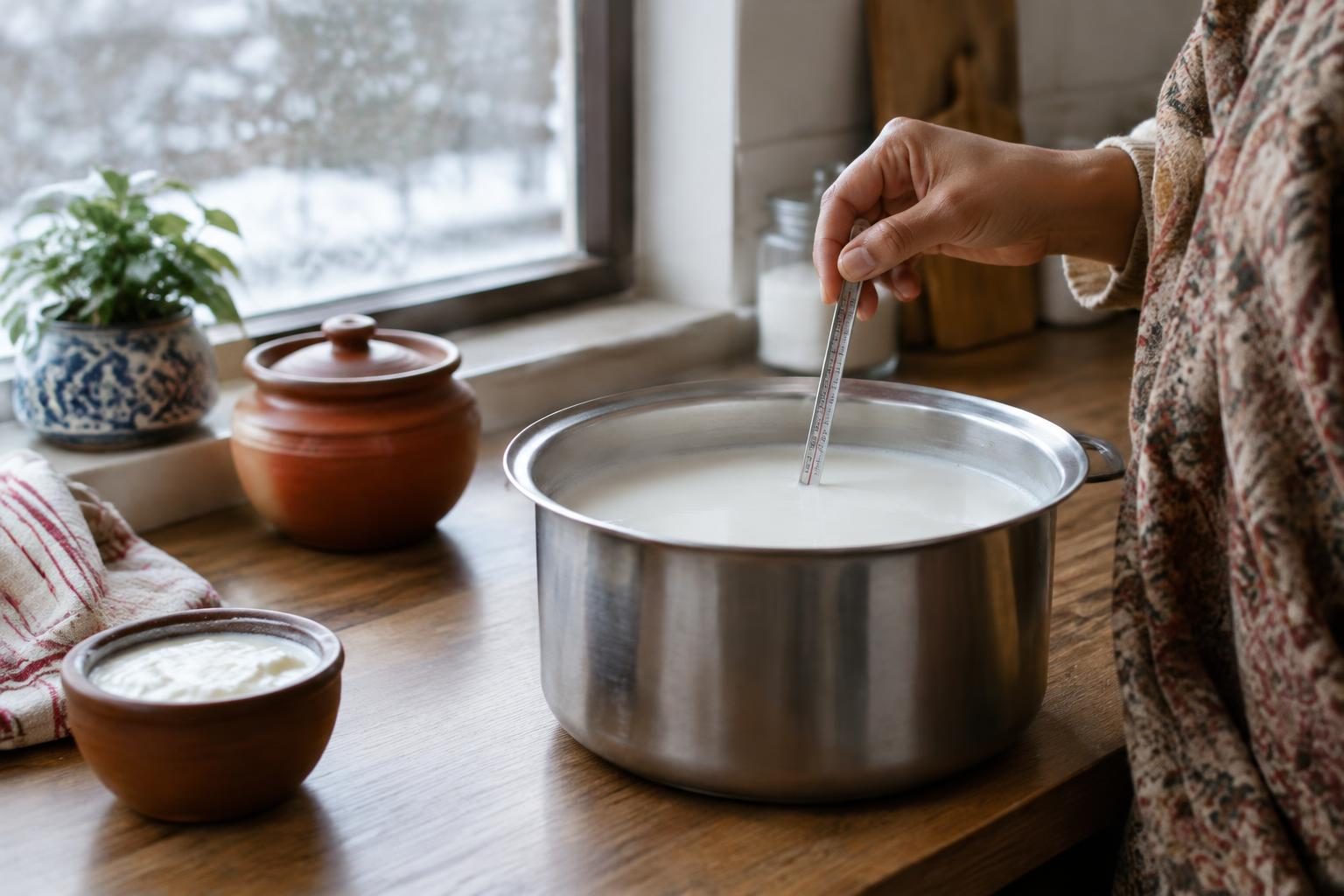 Curd Not Setting in Winter: Milk Temperature and Timing